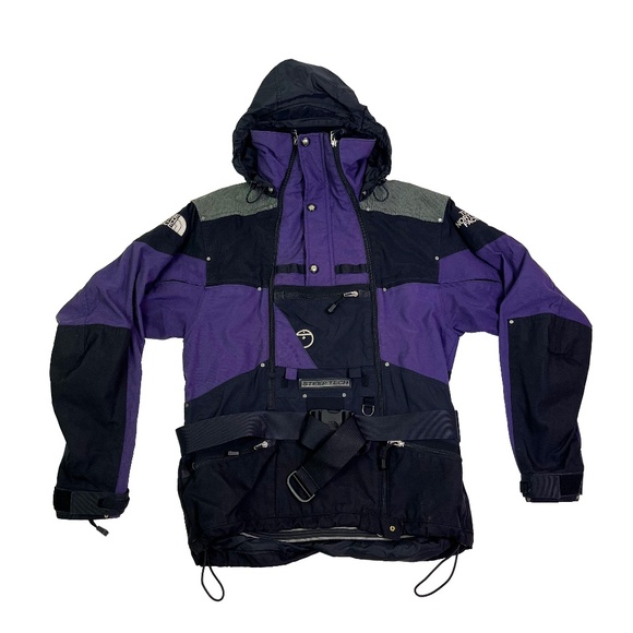 Vintage RARE The North Face Scot Schmidt Steep Tech Purple Jacket - Picture 1 of 9